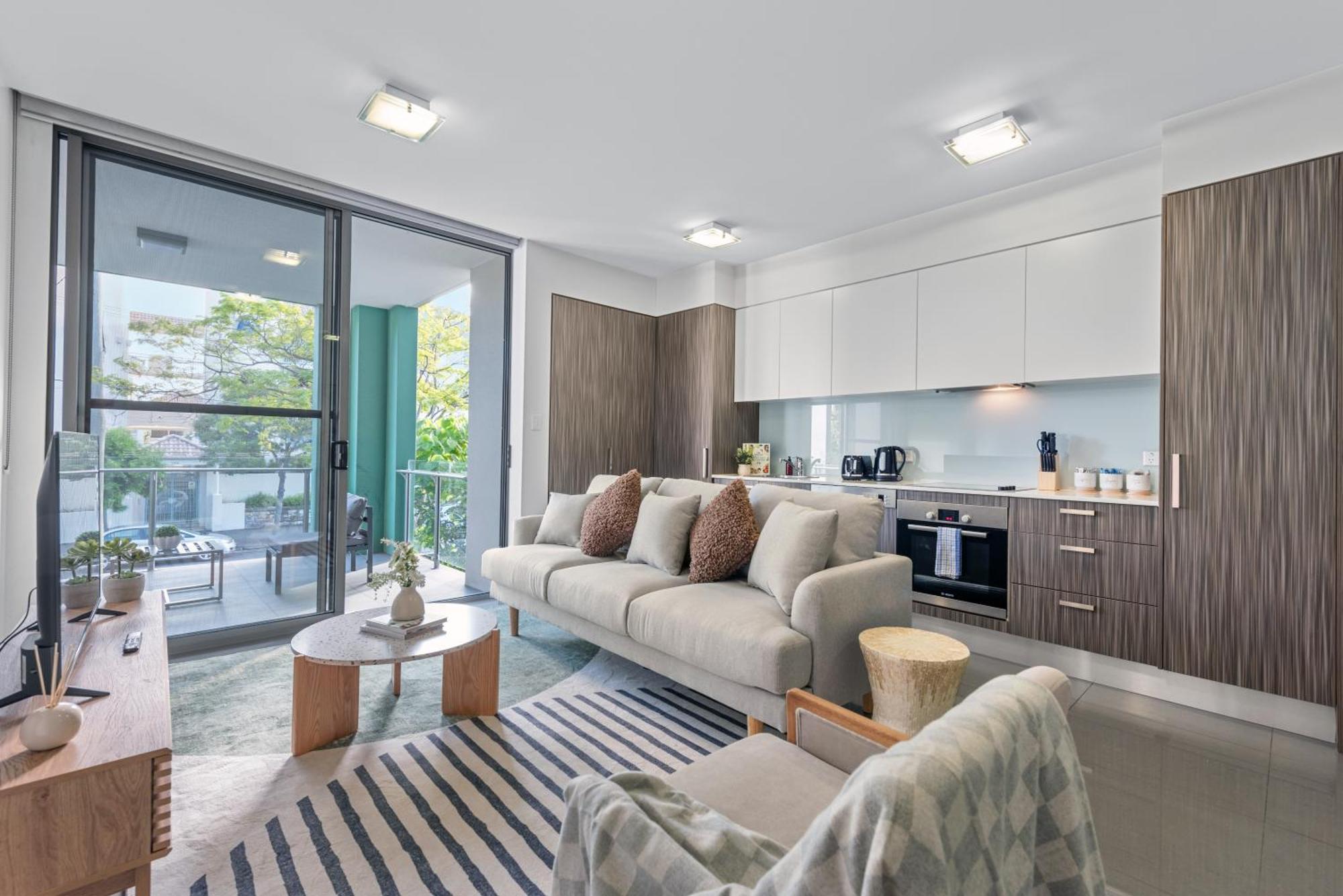Cirque Boutique Apartments Brisbane Exterior foto