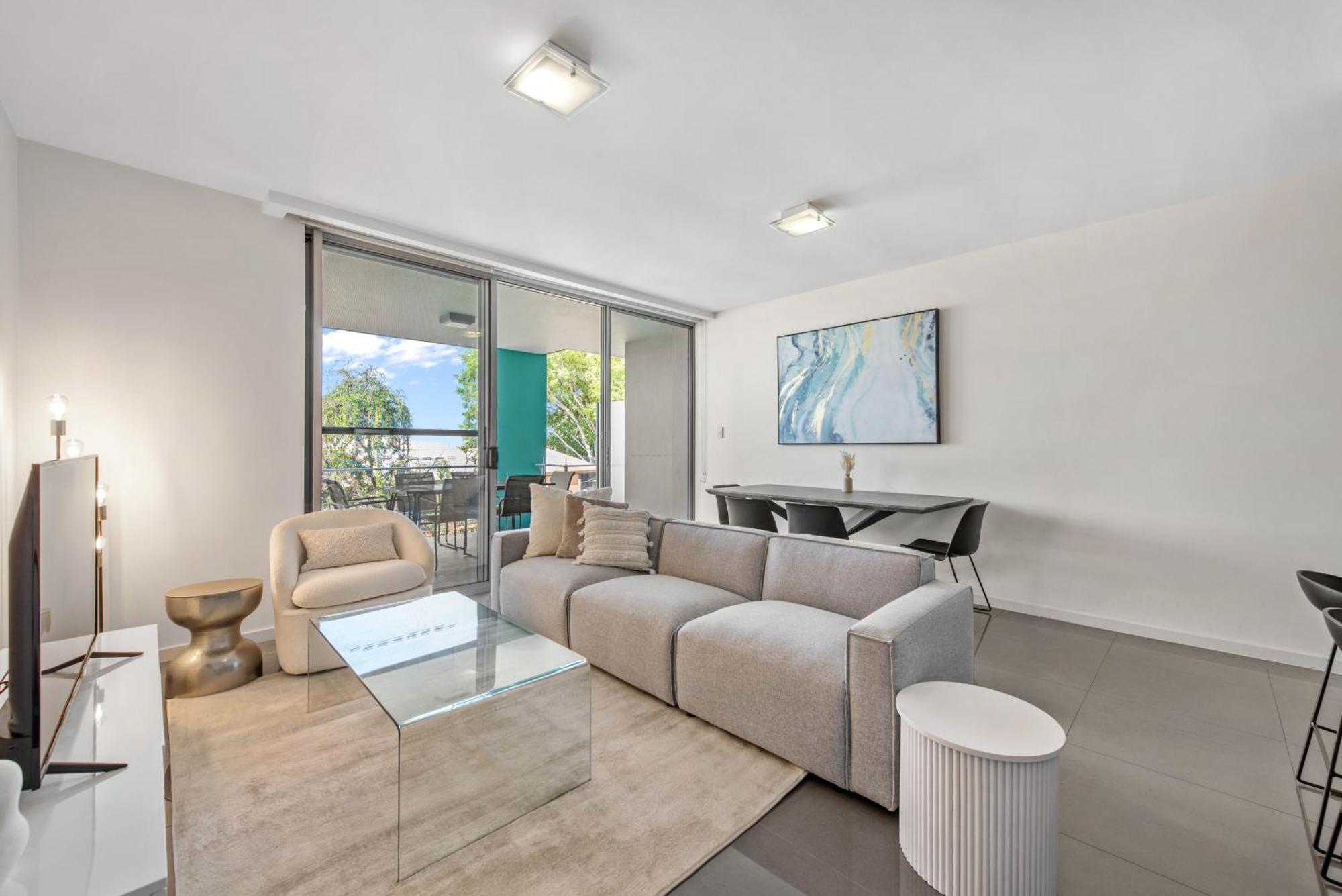 Cirque Boutique Apartments Brisbane Exterior foto