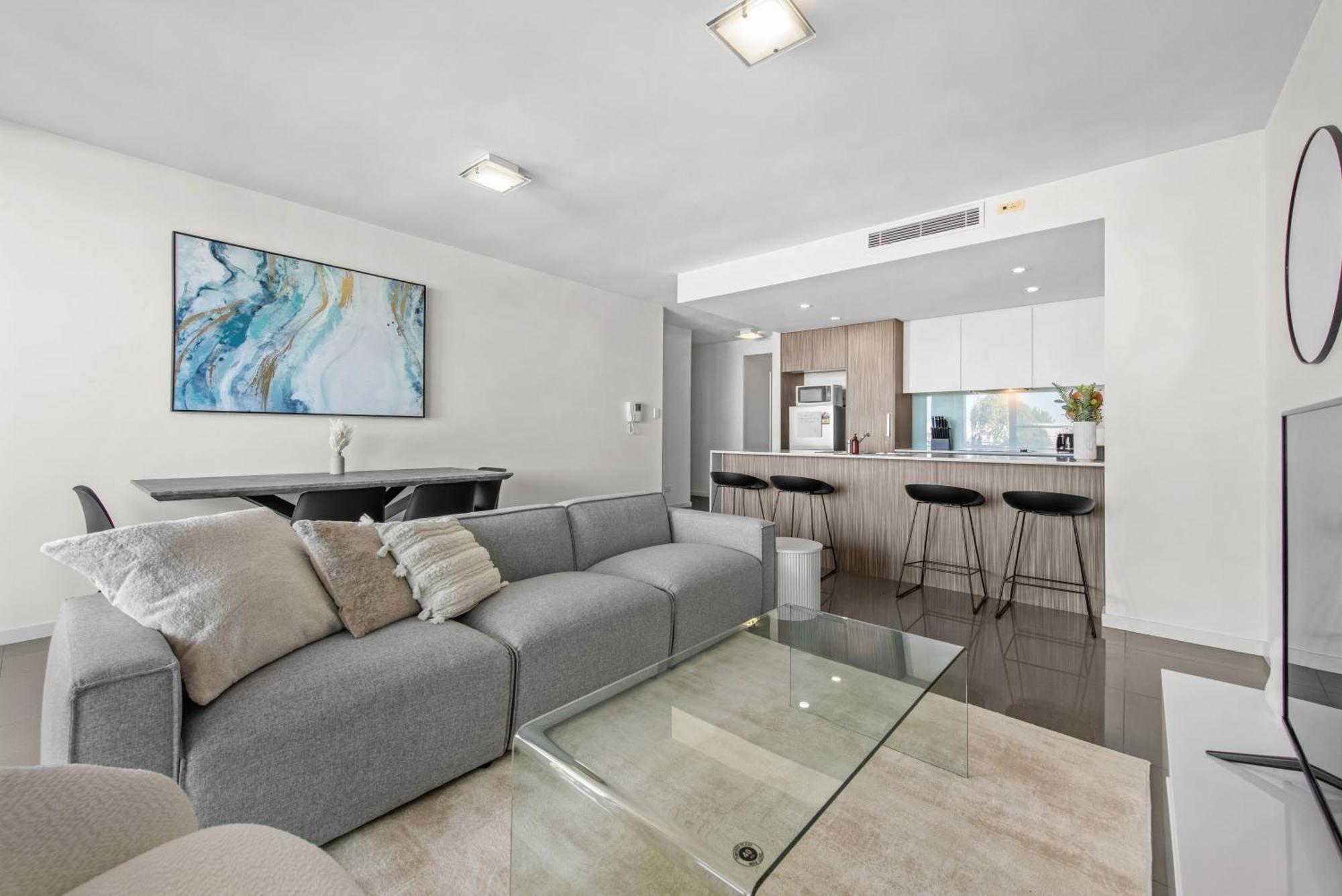 Cirque Boutique Apartments Brisbane Habitación foto